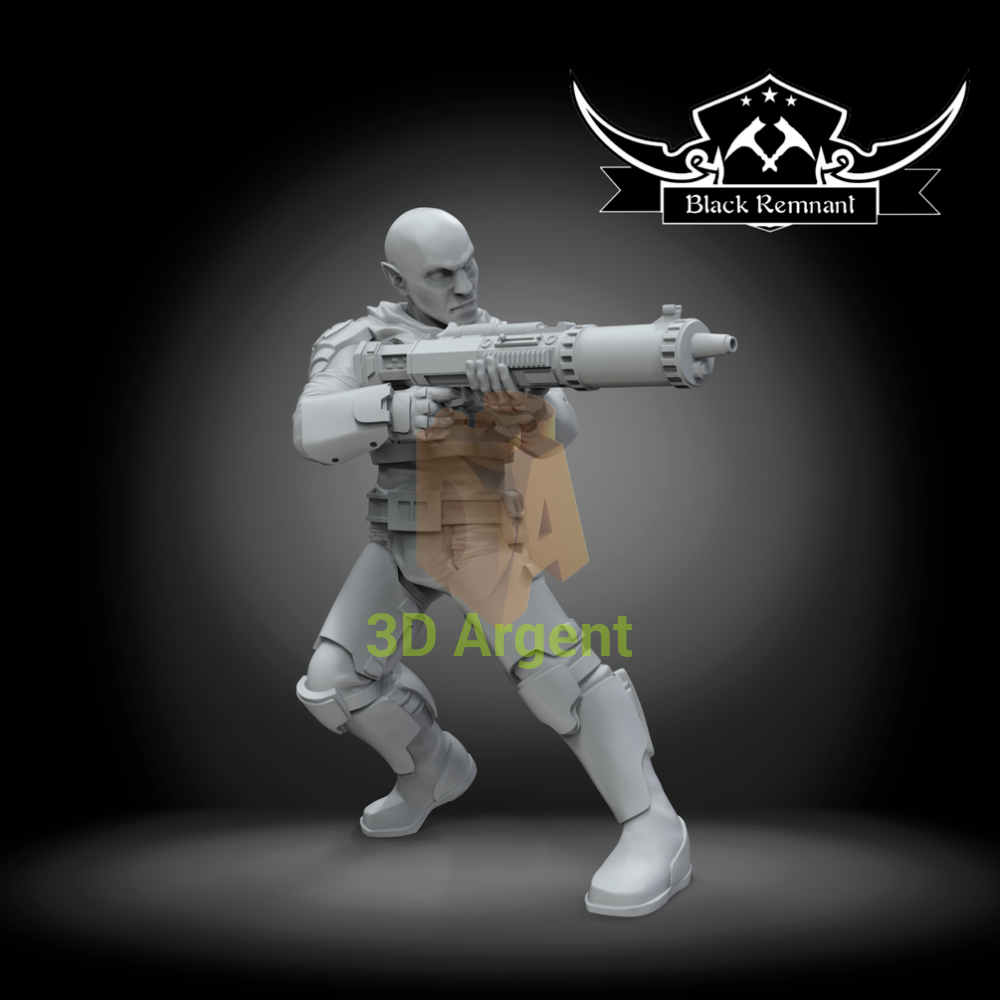 Aric Jorgan - Star Wars Legion compatible 3D Printed Resin Miniatures Toys & Games:Wargames & Role-Playing:Star Wars