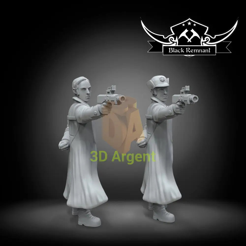 Armitage Hux | Star Wars Legion Scale | 3D Printed Resin Miniature | Black Remnant Miniatures | 12K High Detail 3D