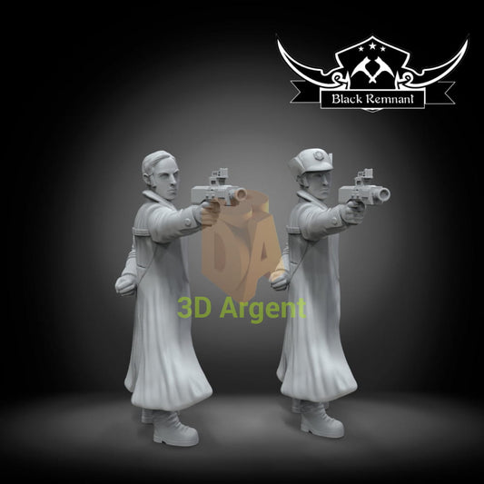 Armitage Hux | Star Wars Legion Scale | 3D Printed Resin Miniature | Black Remnant Miniatures | 12K High Detail 3D