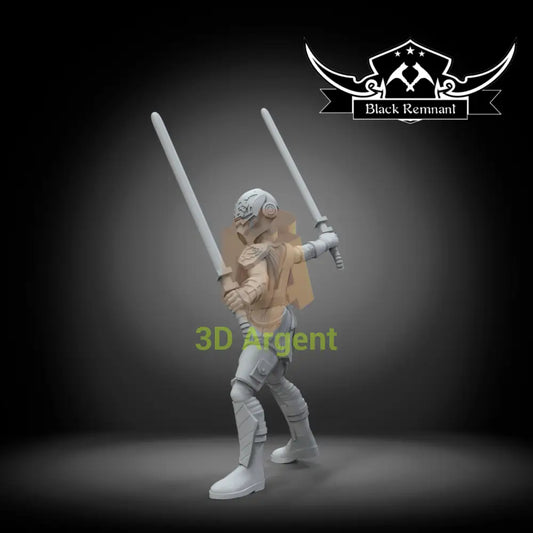 Asajj Ventress bounty hunter Star Wars Legion compatible Printed Resin Miniature Toys & Games:Wargames &