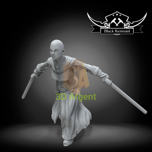 Asajj Ventress - Star Wars Legion compatible 3D Printed Resin Miniatures Toys & Games:Wargames & Role-Playing:Star Wars