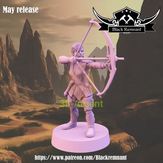 Asajj Ventress v5 - Star Wars Legion compatible 3D Printed Resin Miniatures Toys & Games:Wargames & Role-Playing:Star