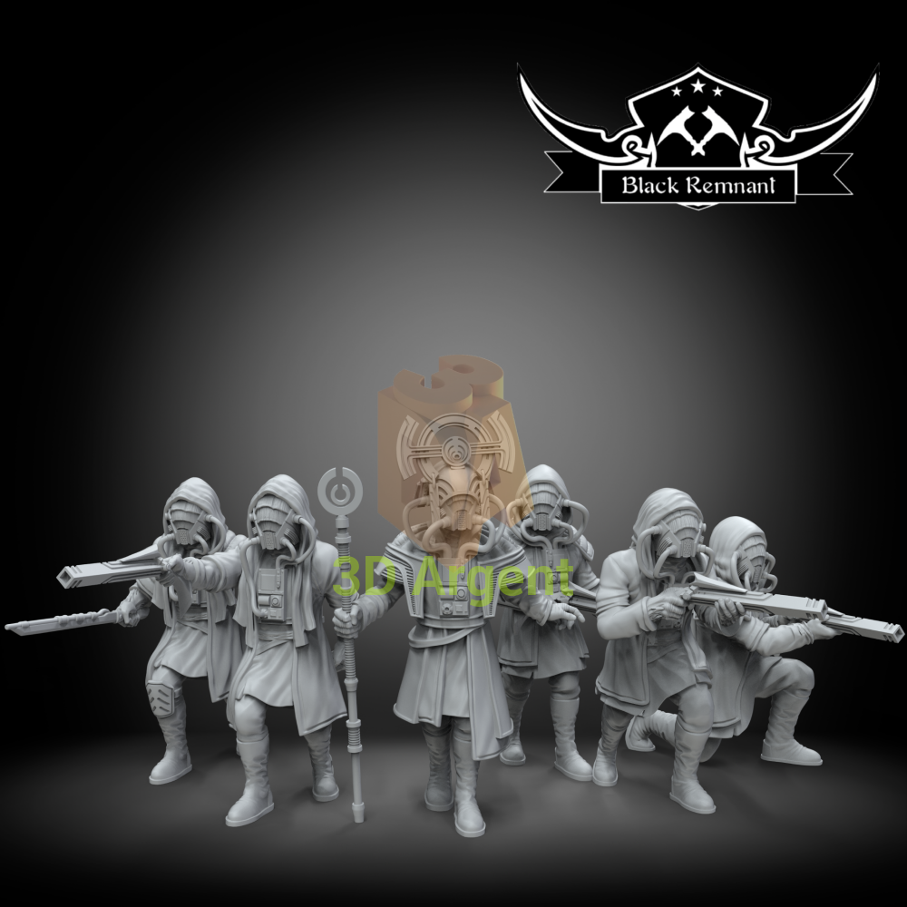 Ashiga clan and their Queen | Star Wars Legion Scale | 3D Printed Resin Miniature | Black Remnant Miniatures | 12K High