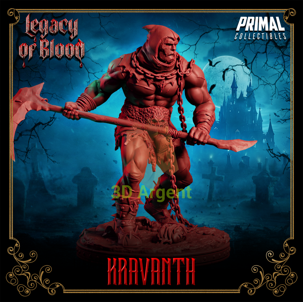 Assassin - Kravanth Fantasy compatible D&D DragonLance Miniatures Primal Toys & Games:Wargames &