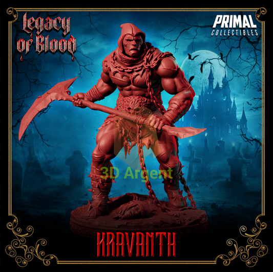 Assassin - Kravanth Fantasy compatible D&D DragonLance Miniatures Primal Toys & Games:Wargames &