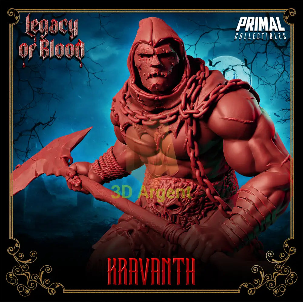 Assassin - Kravanth Fantasy compatible D&D DragonLance Miniatures Primal Toys & Games:Wargames &