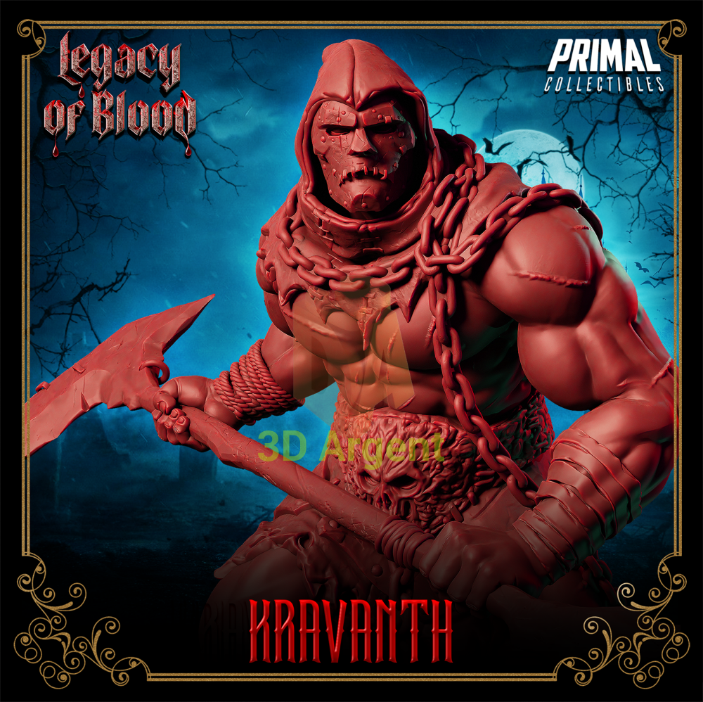 Assassin - Kravanth Fantasy compatible D&D DragonLance Miniatures Primal Toys & Games:Wargames &