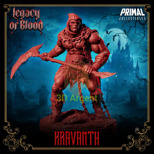 Assassin - Kravanth Fantasy compatible D&D DragonLance Miniatures Primal Toys & Games:Wargames &