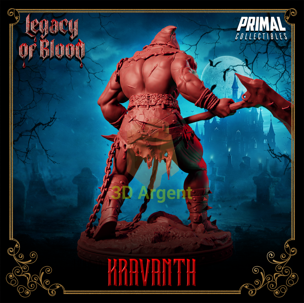 Assassin - Kravanth Fantasy compatible D&D DragonLance Miniatures Primal Toys & Games:Wargames &