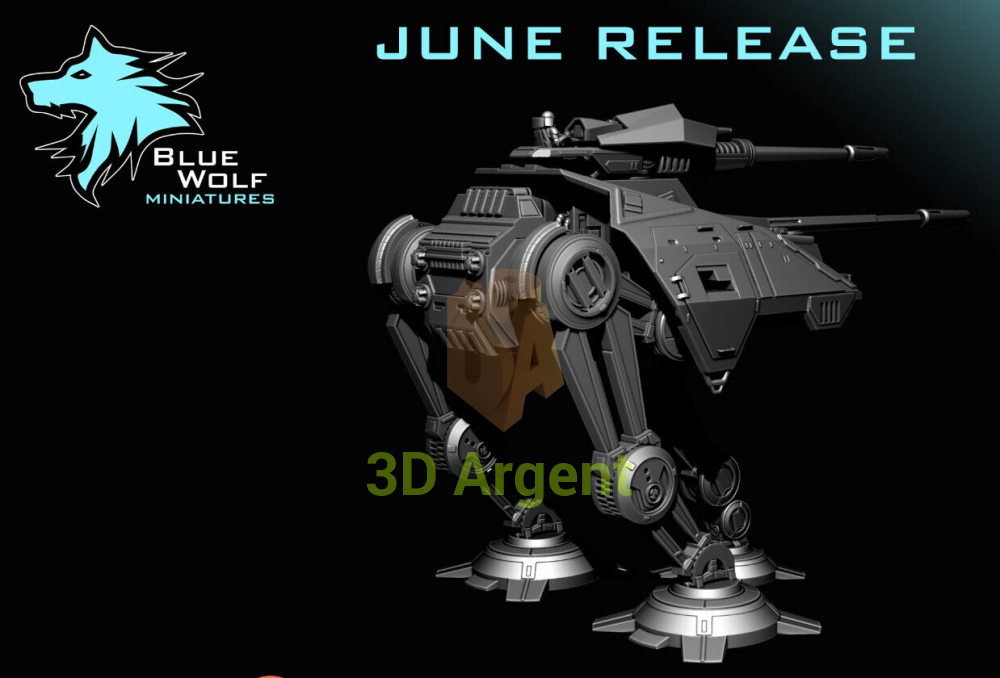 AT-AP - Star Wars Legion 3D Printed Resin BlueWolf Miniatures Toys & Games:Wargames & Role-Playing:Star Wars