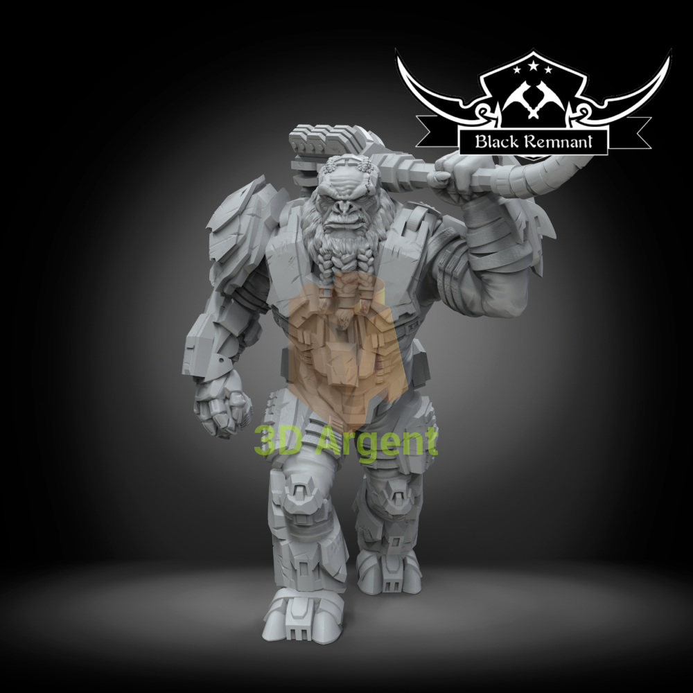 Atriox HALO - Stargrave D&D 3D Printed Resin Miniatures Toys & Games:Wargames & Role-Playing:Star Wars