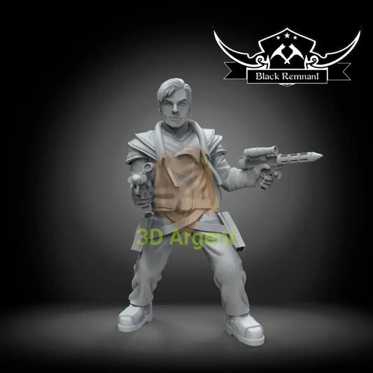 Atton Rand KOTOR - Star Wars Legion compatible 3D Printed Resin Miniatures Toys & Games:Wargames & Role-Playing:Star