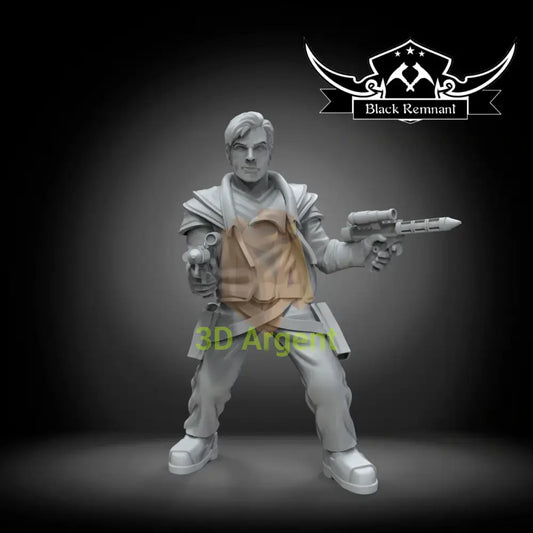 Atton Rand KOTOR - Star Wars Legion compatible 3D Printed Resin Miniatures Toys & Games:Wargames & Role-Playing:Star