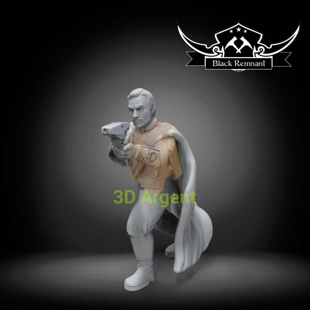 Bail Organa - Star Wars Legion compatible 3D Printed Resin Miniatures Toys & Games:Wargames & Role-Playing:Star Wars
