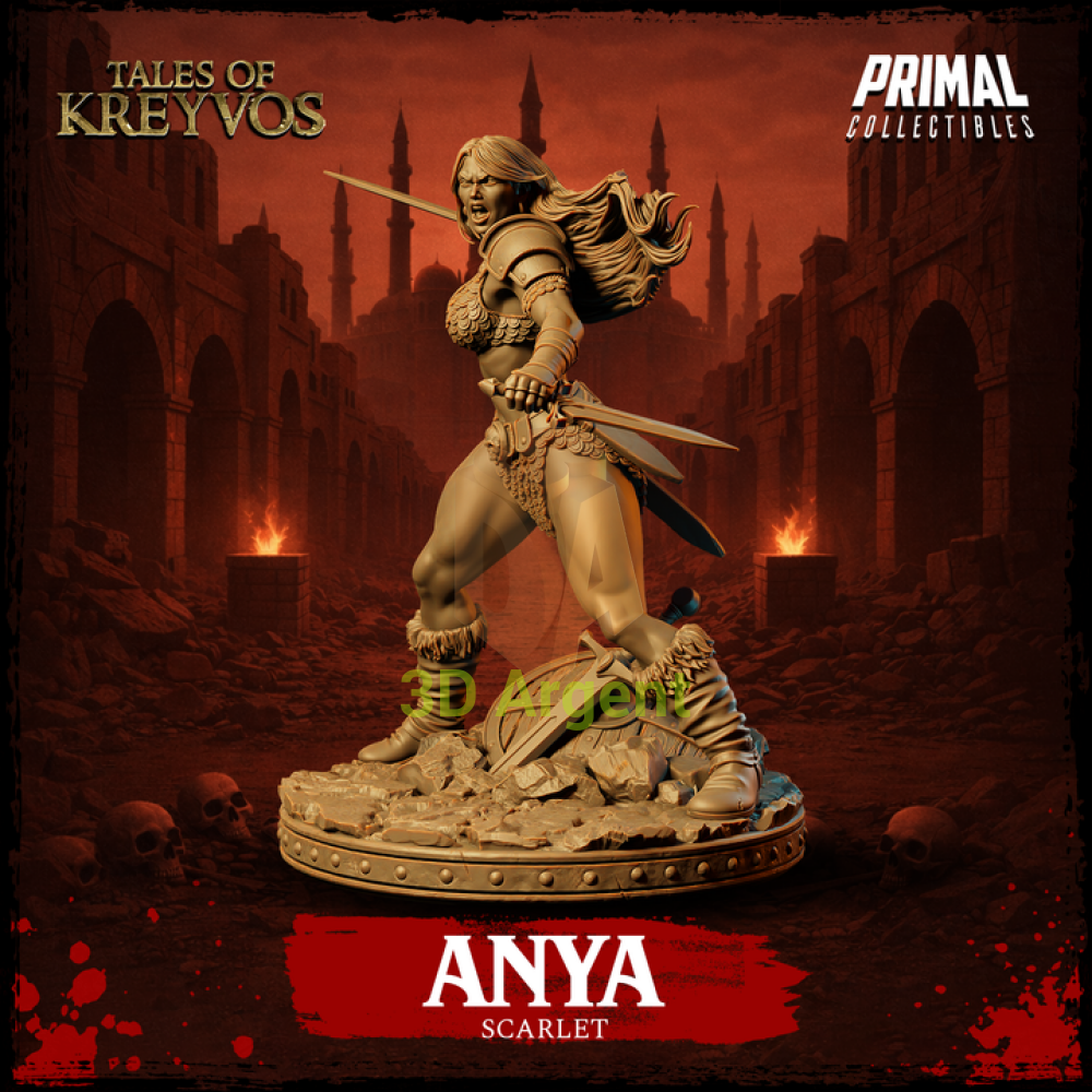 Barbarian Anya - Toys & Games:Wargames & Role-Playing:Role-Playing:Dungeons & Dragons:Dungeons & Dragons
