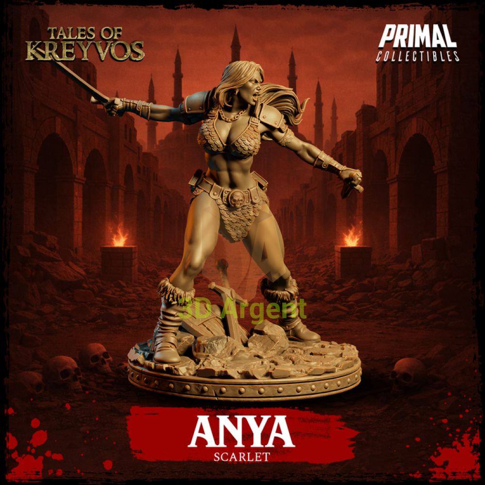 Barbarian Anya - Toys & Games:Wargames & Role-Playing:Role-Playing:Dungeons & Dragons:Dungeons & Dragons