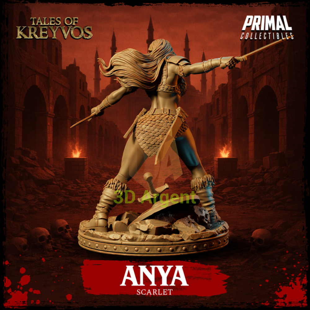 Barbarian Anya - Toys & Games:Wargames & Role-Playing:Role-Playing:Dungeons & Dragons:Dungeons & Dragons