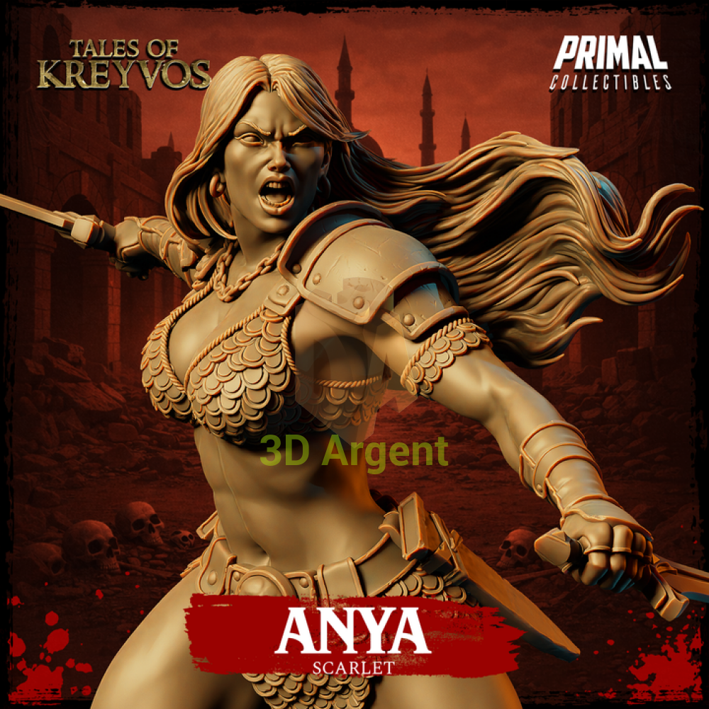 Barbarian Anya - Toys & Games:Wargames & Role-Playing:Role-Playing:Dungeons & Dragons:Dungeons & Dragons