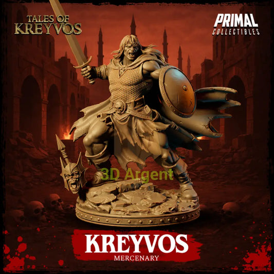 Barbarian Kreyvos - Toys & Games:Wargames & Role-Playing:Role-Playing:Dungeons & Dragons:Dungeons & Dragons