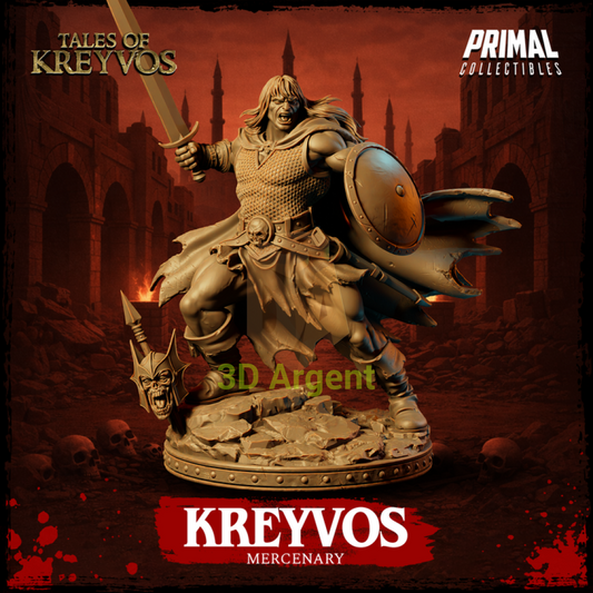 Barbarian Kreyvos - Toys & Games:Wargames & Role-Playing:Role-Playing:Dungeons & Dragons:Dungeons & Dragons