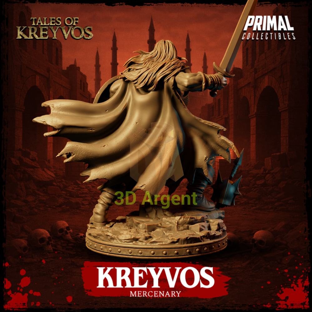 Barbarian Kreyvos - Toys & Games:Wargames & Role-Playing:Role-Playing:Dungeons & Dragons:Dungeons & Dragons