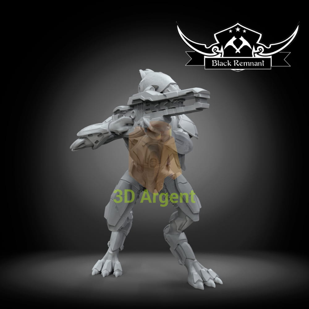 Barroth HALO - Stargrave D&D 3D Printed Resin Miniatures Toys & Games:Wargames & Role-Playing:Star Wars