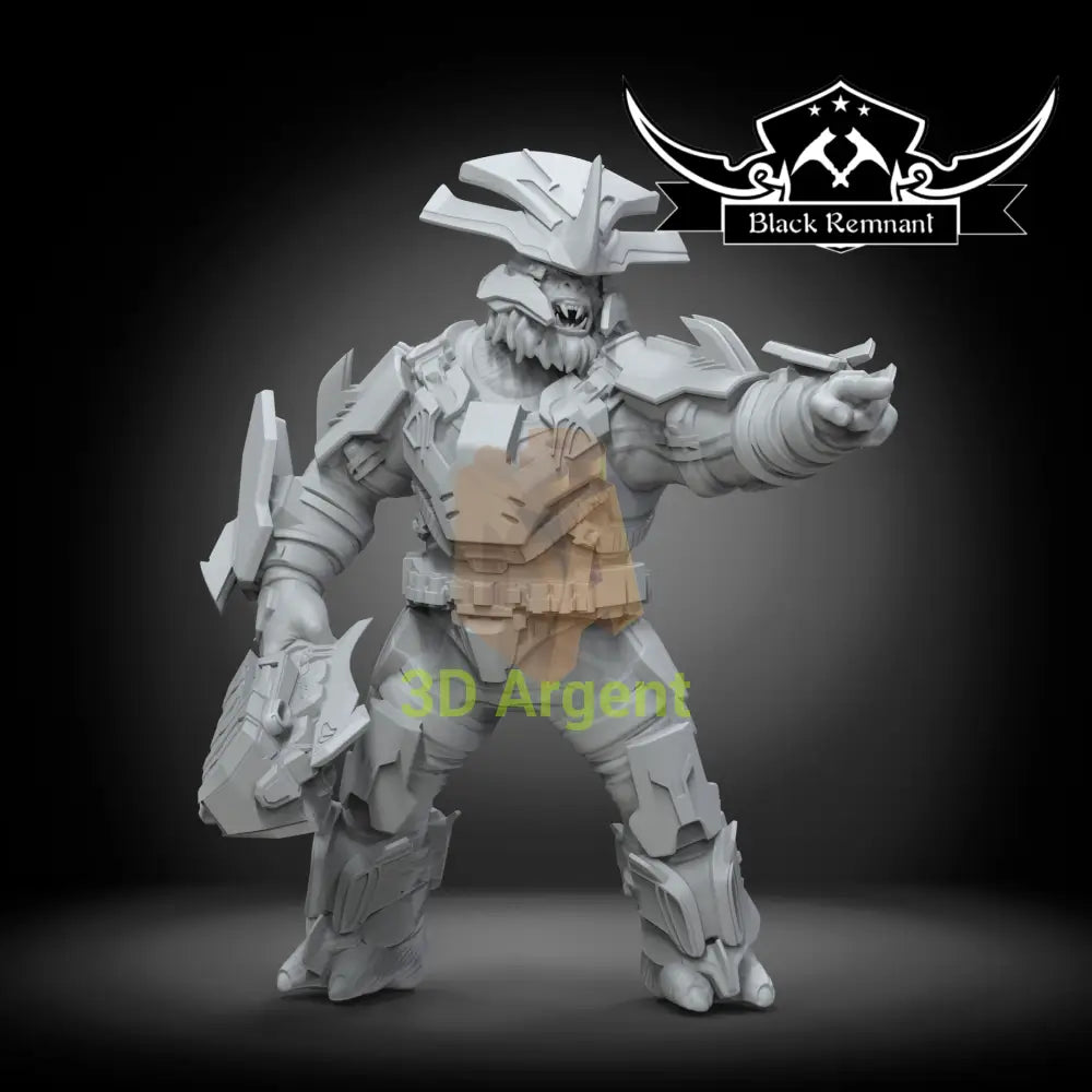 Bassus HALO - Stargrave D&D 3D Printed Resin Miniatures Toys & Games:Wargames & Role-Playing:Star Wars