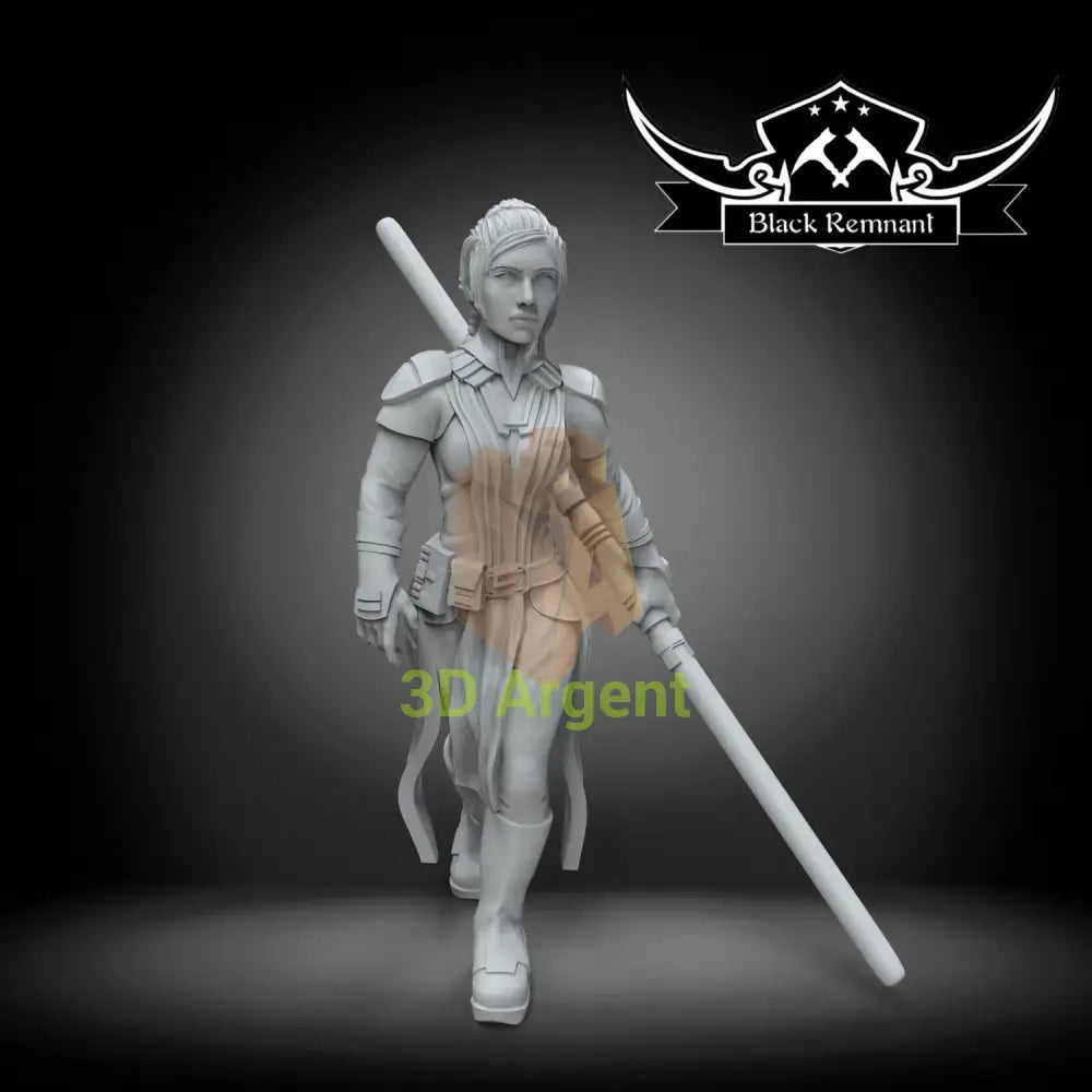 Bastila Shan - Star Wars Legion compatible 3D Printed Resin Miniatures Toys & Games:Wargames & Role-Playing:Star Wars