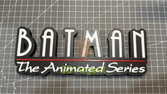 Batman The Animated Series Sign Stand- 3D Printed Collectables:Science Fiction Collectables:Other Science Fiction Items