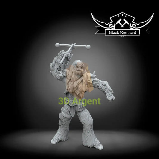 Black Krrsantan - Star Wars Legion compatible 3D Printed Resin Miniatures Toys & Games:Wargames & Role-Playing:Star Wars
