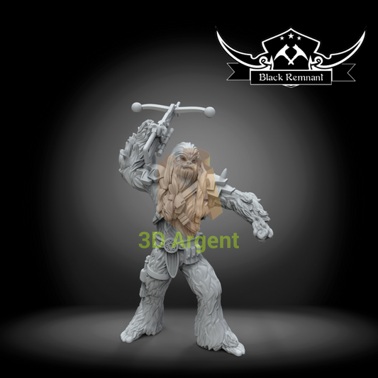 Black Krrsantan - Star Wars Legion compatible 3D Printed Resin Miniatures Toys & Games:Wargames & Role-Playing:Star Wars