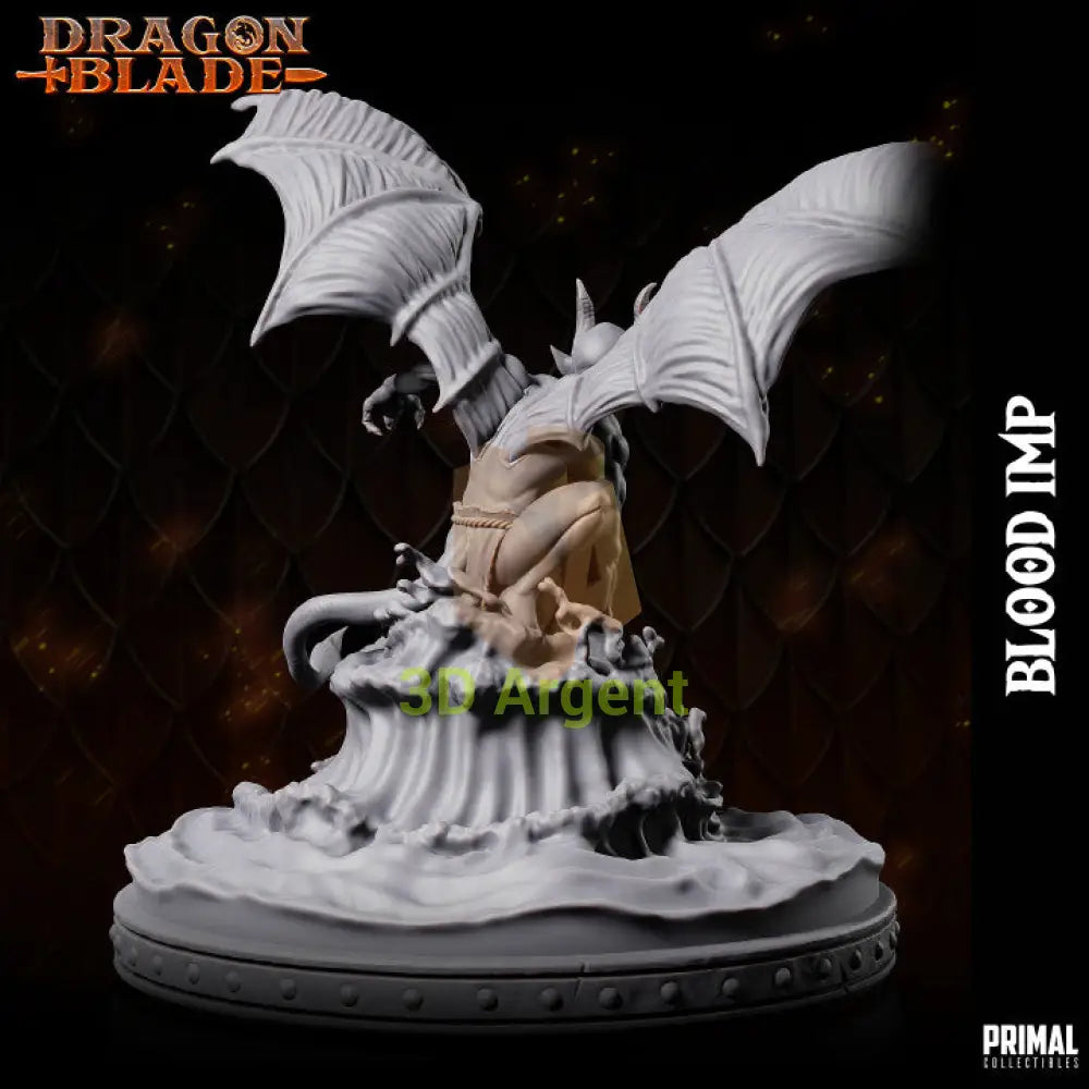 Blood Imp A – Dragonblade – Primal Collectibles Resin Miniature - Toys & Games:Wargames &