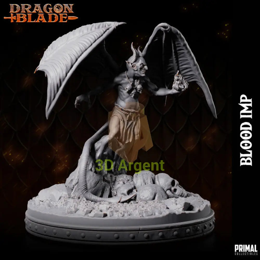 Blood Imp C – Dragonblade – Primal Collectibles Resin Miniature - Toys & Games:Wargames &