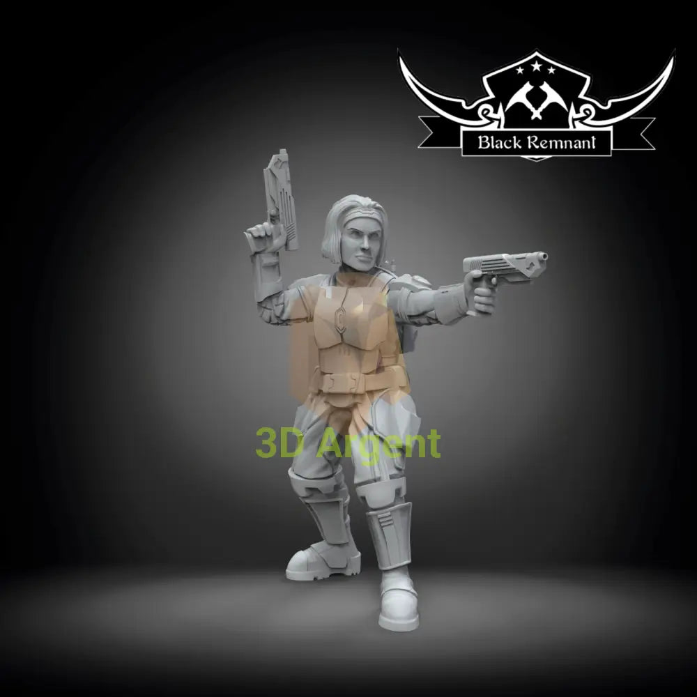 Bo Katan Kryze v2 - Star Wars Legion compatible 3D Printed Resin Miniatures Toys & Games:Wargames & Role-Playing:Star