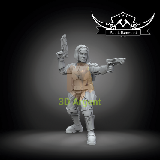 Bo Katan Kryze v2 - Star Wars Legion compatible 3D Printed Resin Miniatures Toys & Games:Wargames & Role-Playing:Star