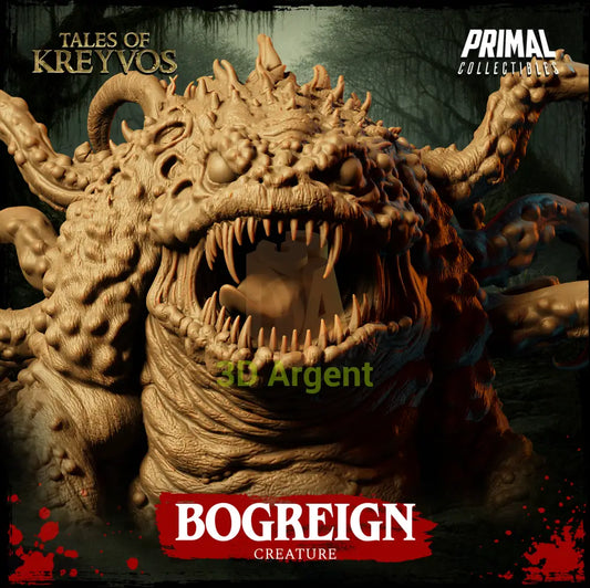Bogreign Creature - Tales of Kreyvos - D&D Resin Miniature - Toys & Games:Wargames & Role-Playing:Role-Playing:Dungeons