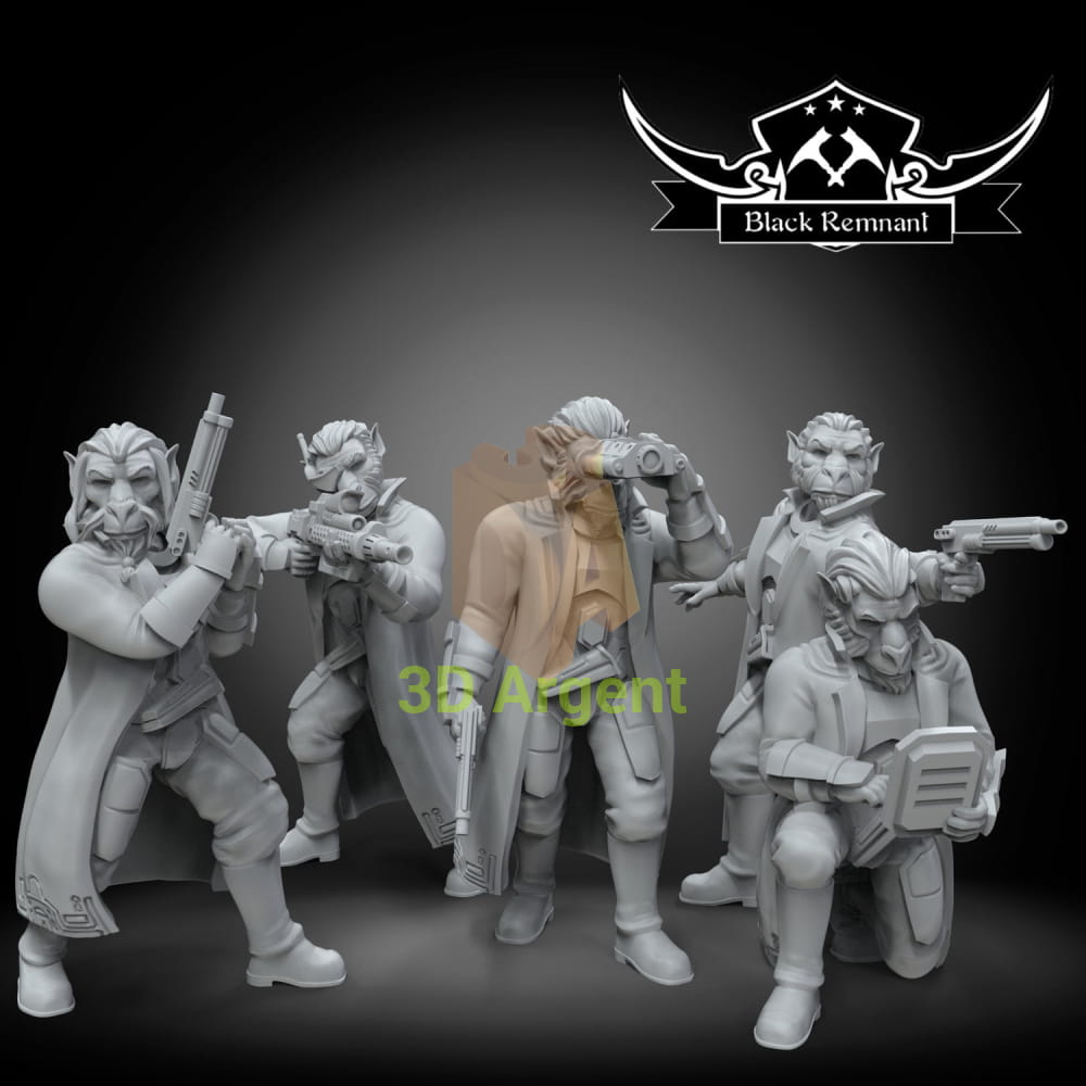 Bothan Spy Squad Star Wars Legion compatible 3D Print Resin Miniatures Toys & Games:Wargames & Role-Playing:Star Wars