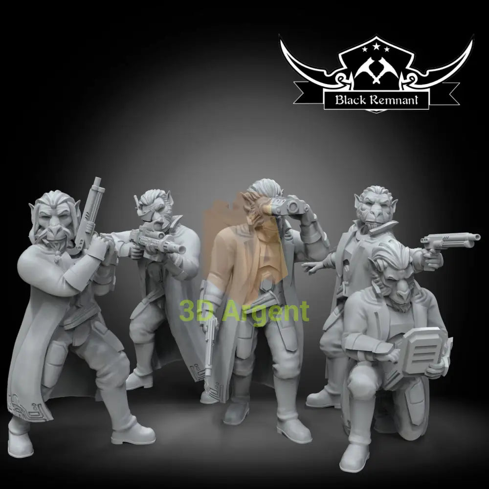 Bothan Spy Squad Star Wars Legion compatible 3D Print Resin Miniatures Toys & Games:Wargames & Role-Playing:Star Wars