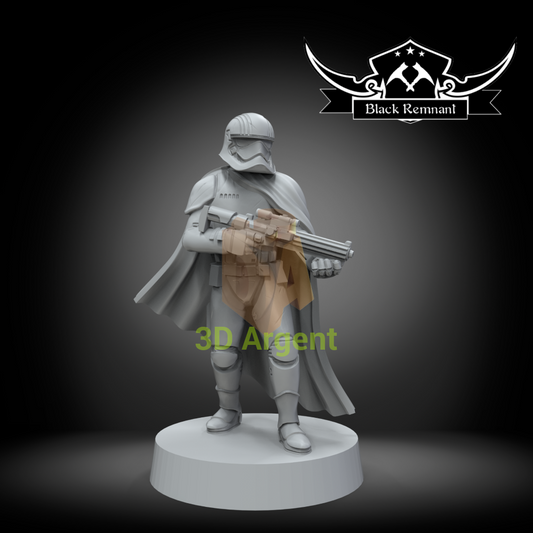 Captain Phasma – Star Wars Legion Scale 3D Printed Resin Miniature Toys & Games:Wargames & Role-Playing:Star Wars