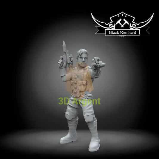Carth Onasi - Star Wars Legion compatible 3D Printed Resin Miniatures Toys & Games:Wargames & Role-Playing:Star Wars
