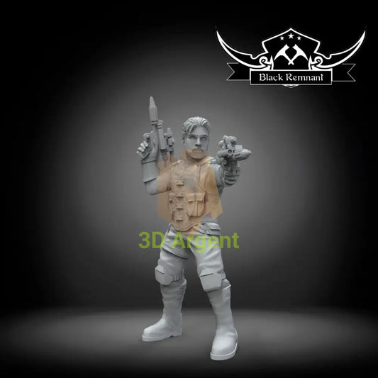 Carth Onasi - Star Wars Legion compatible 3D Printed Resin Miniatures Toys & Games:Wargames & Role-Playing:Star Wars