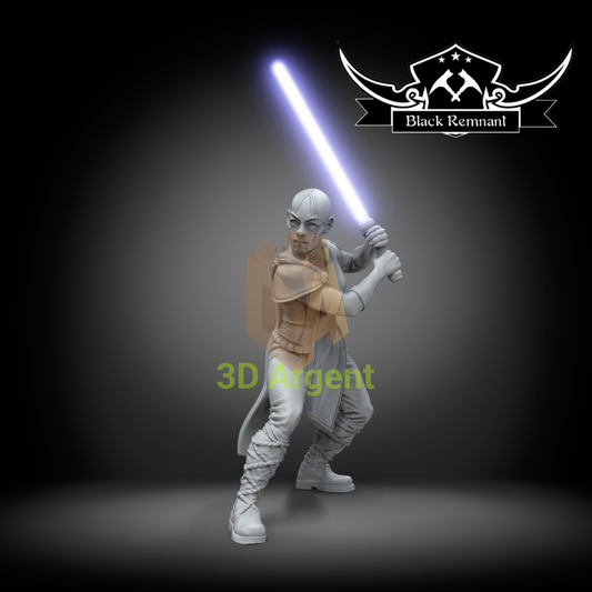 Cere Junda – Star Wars – Black Remnant 3D Printed Resin Miniature