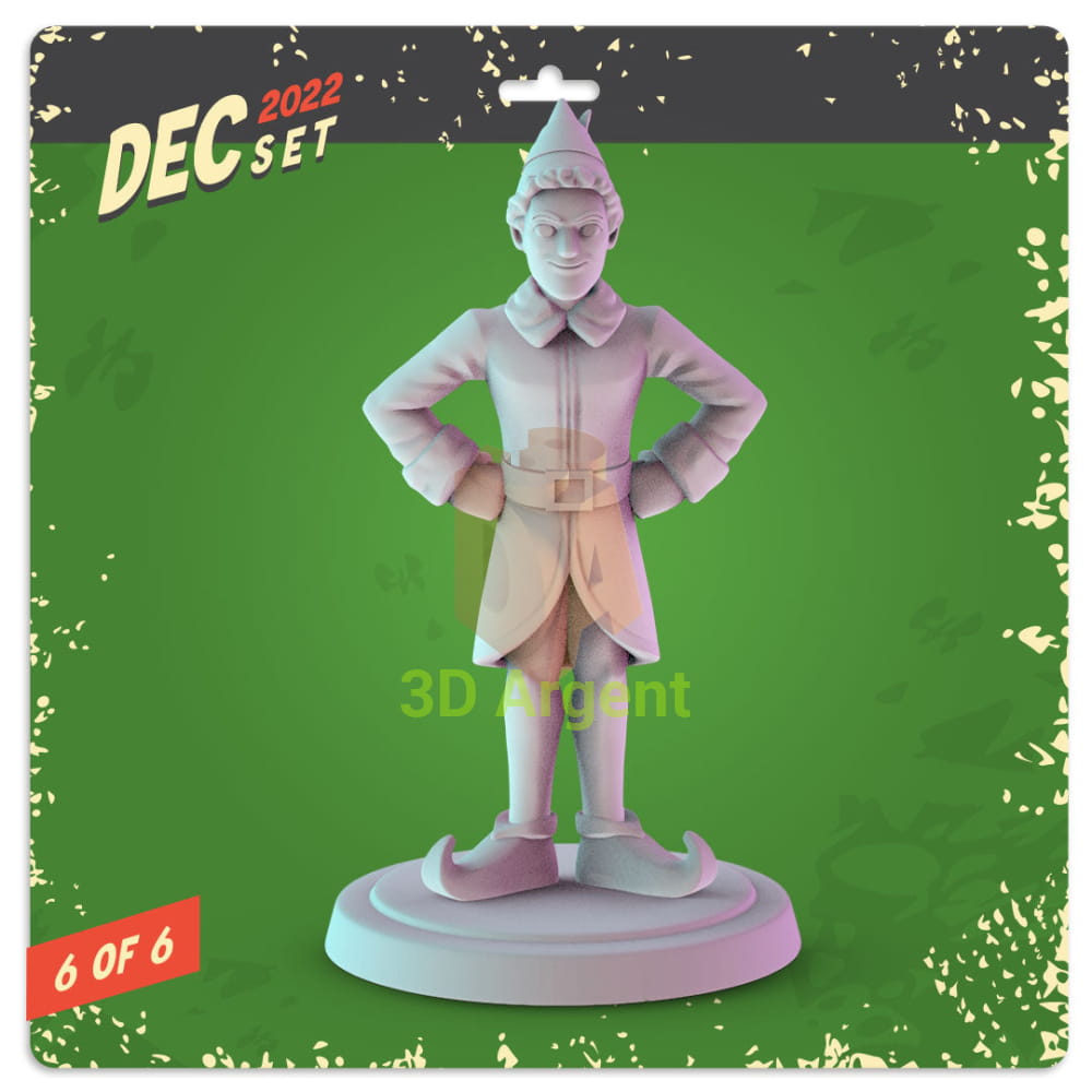 Christmas Movie Icons Figures compatible D&D DragonLance Miniatures Pop Minis - 4 Buddy the Elf - Toys & Games:Wargames