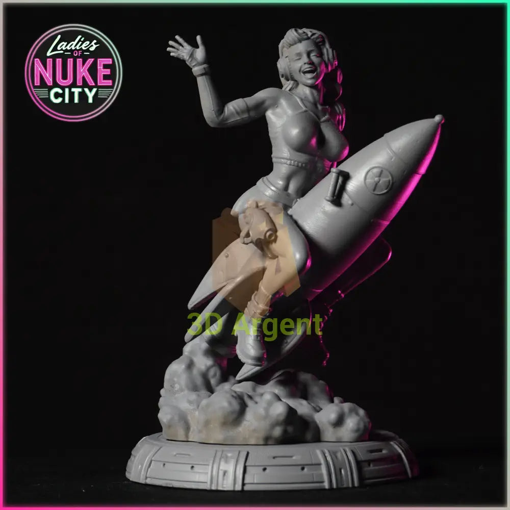 Cleo Drift – Ladies of Nuke City – Gilmorestudio 3D Printed Resin Miniature