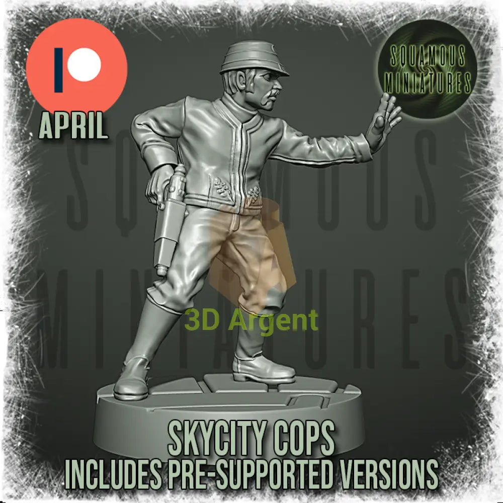 Skycity Cops | Squamous - Toys & Games:Wargames & Role-Playing:Star Wars