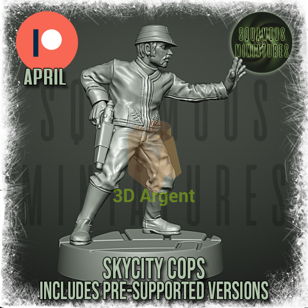 Skycity Cops | Squamous - Toys & Games:Wargames & Role-Playing:Star Wars