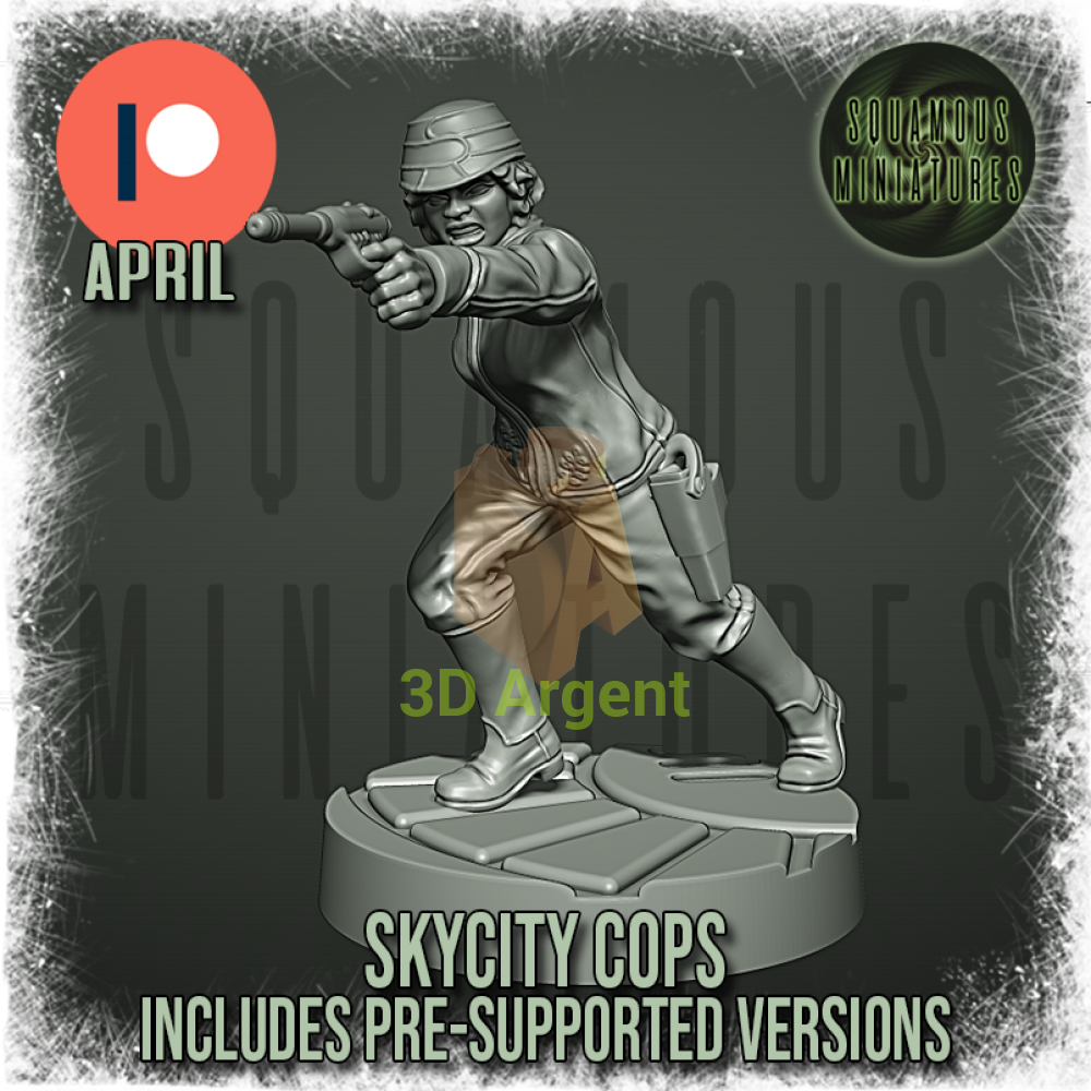 Skycity Cops | Squamous - Toys & Games:Wargames & Role-Playing:Star Wars