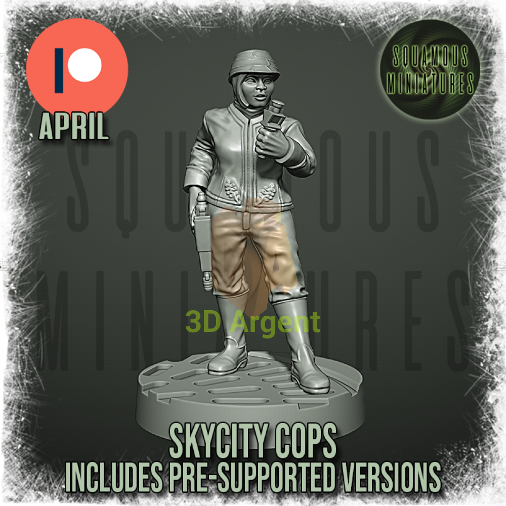 Skycity Cops | Squamous - Toys & Games:Wargames & Role-Playing:Star Wars