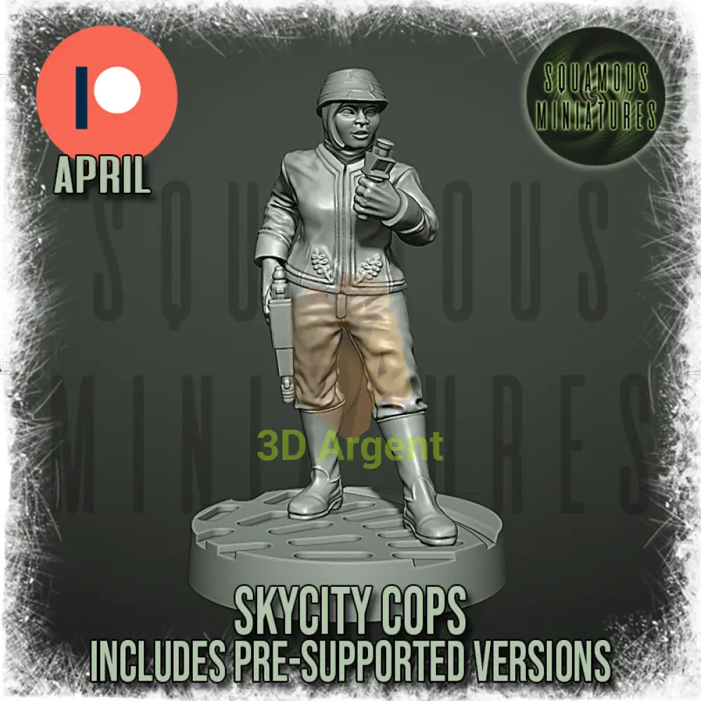 Skycity Cops | Squamous - Toys & Games:Wargames & Role-Playing:Star Wars