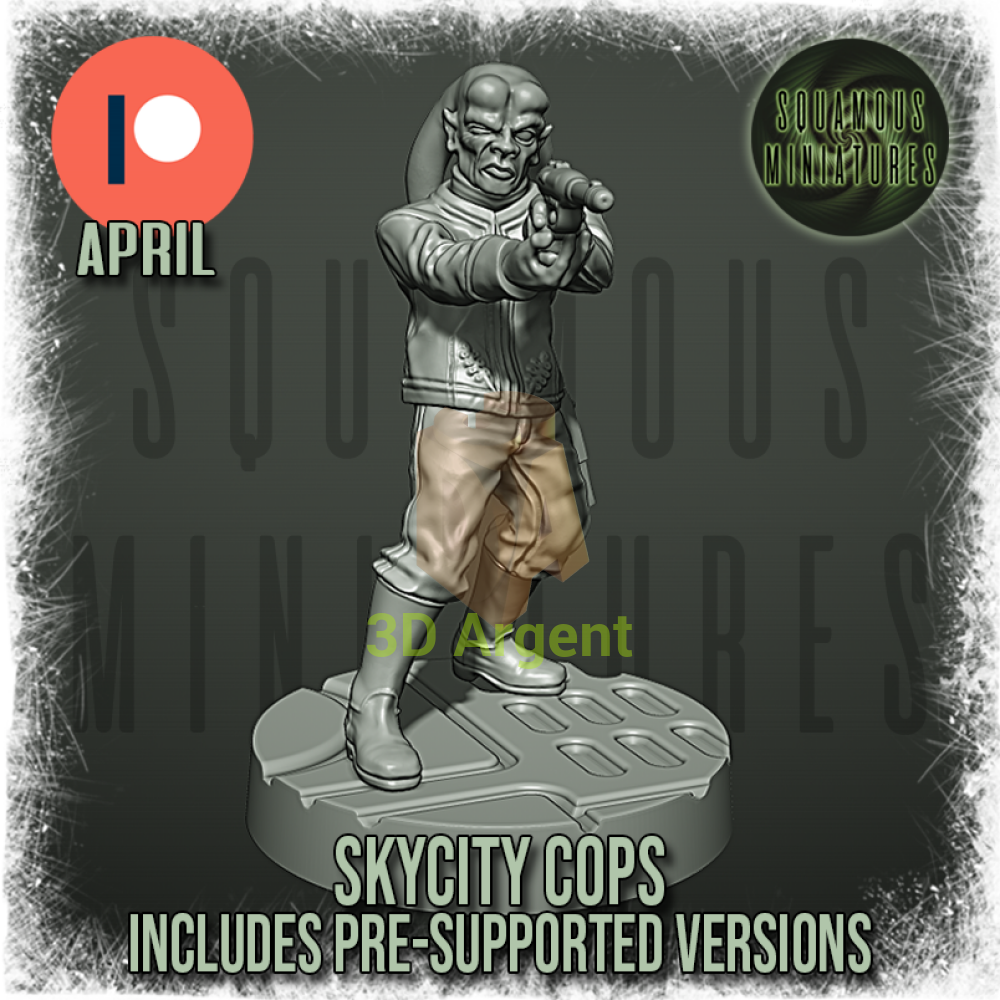 Skycity Cops | Squamous - Toys & Games:Wargames & Role-Playing:Star Wars